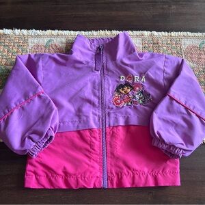 Vtg 2002 Dora the Explorer windbreaker jacket